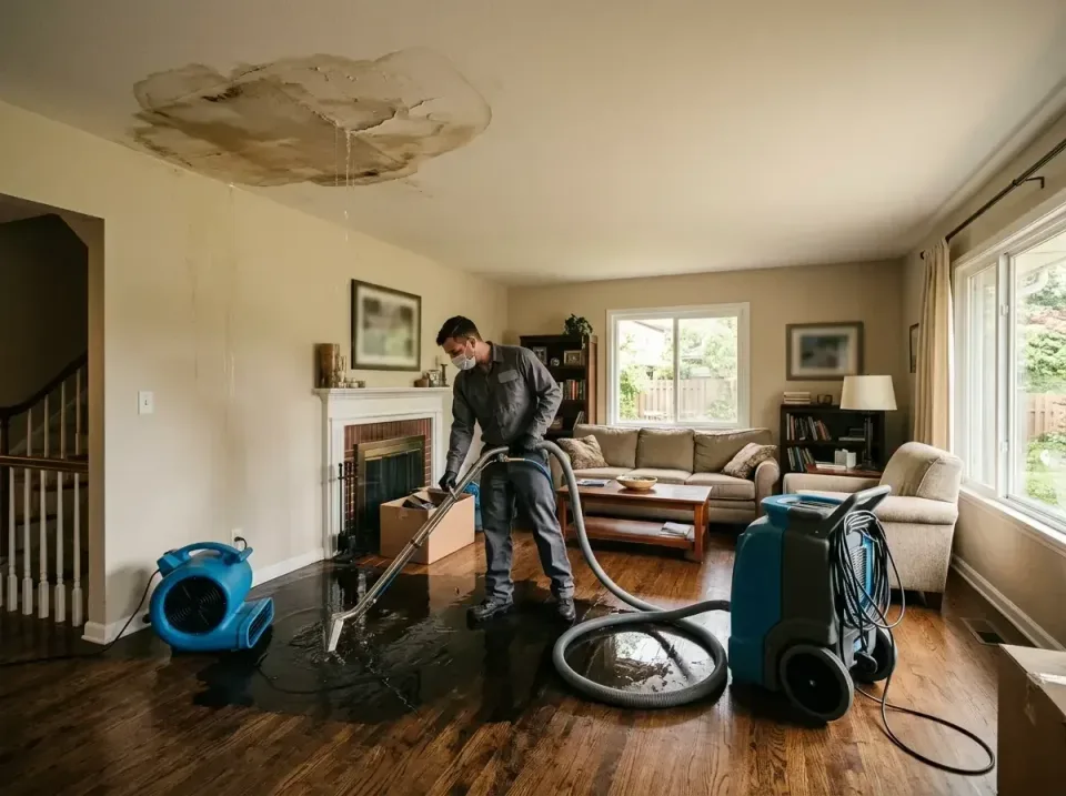 attic-pipe-burst-ceiling-drip-008 — frequently asked questions, Water Damage Restoration & Carpet Care in Douglass Hills, KY